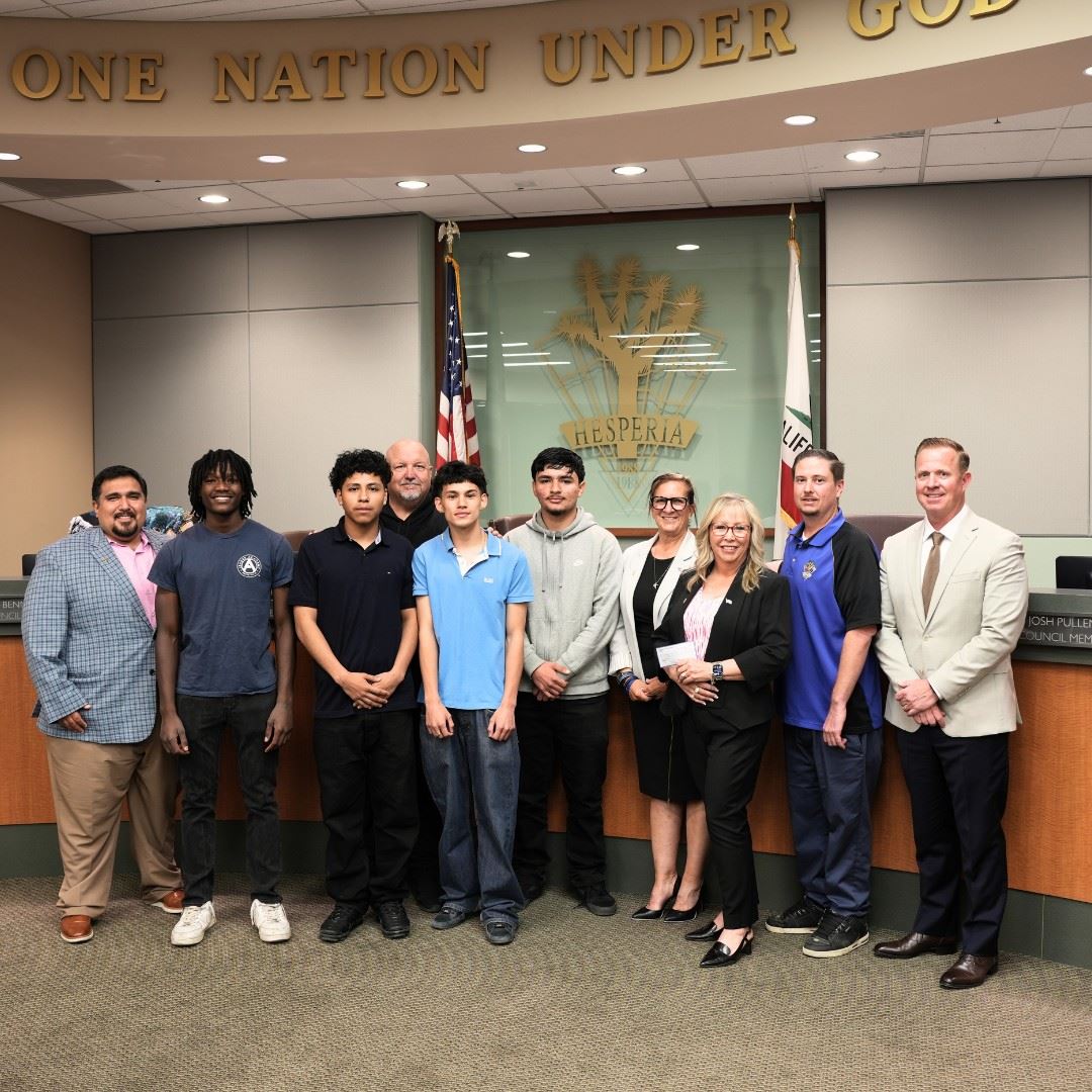 Hesperia High School CTE Advanced Business Class