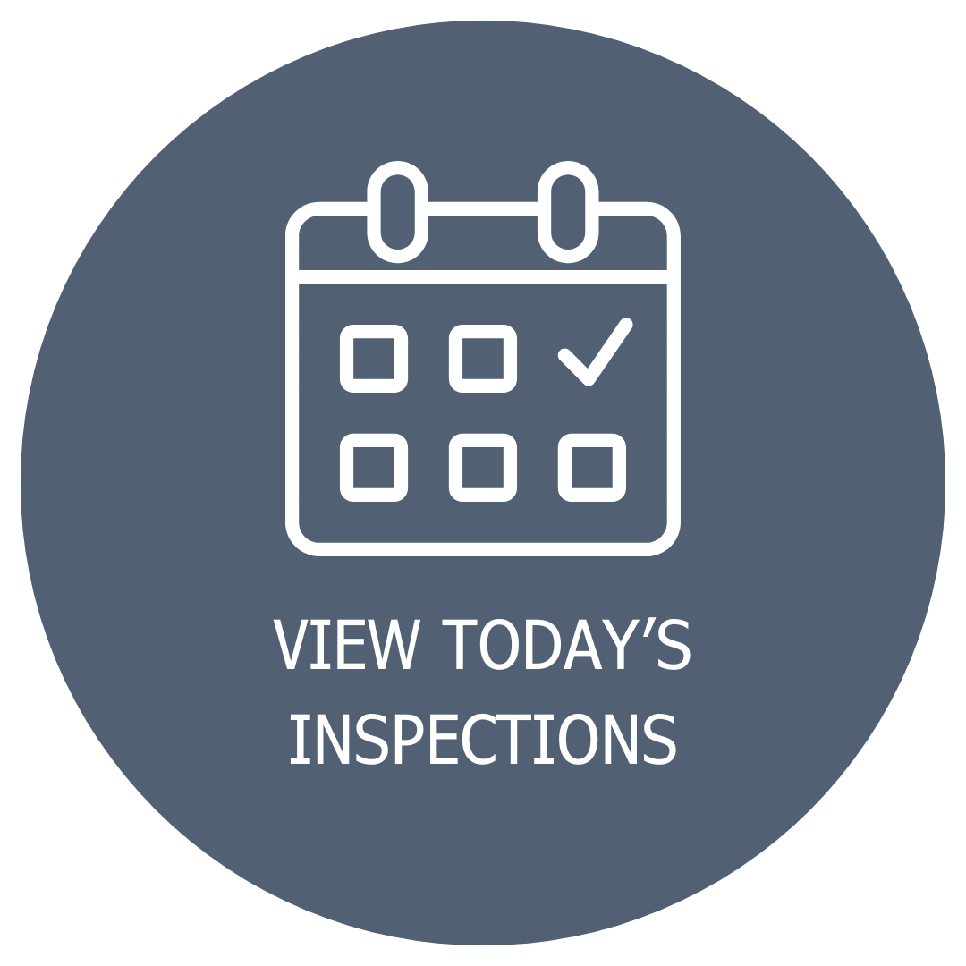 View Today's Inspections