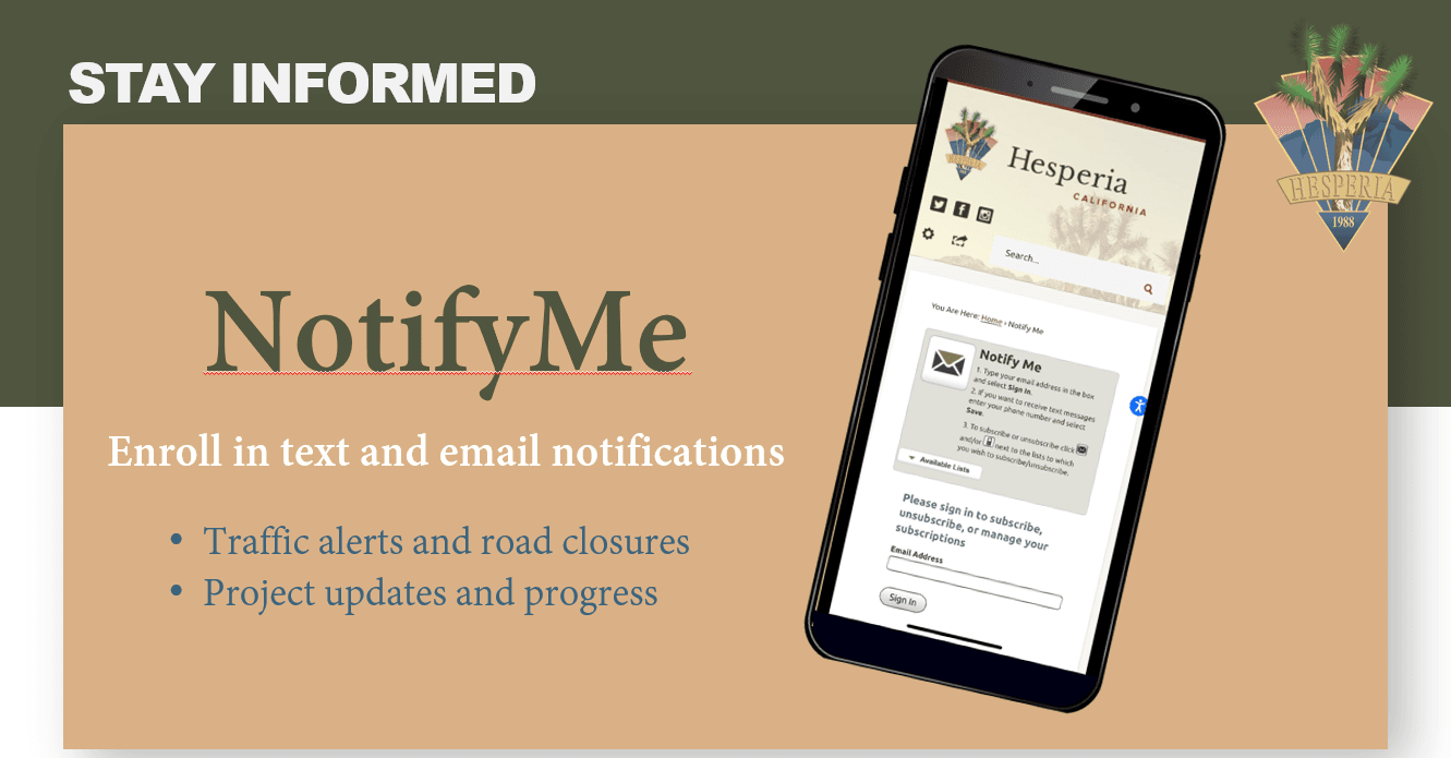 notify me powerpoint screenshot