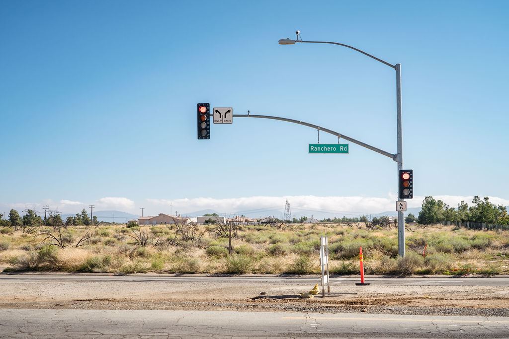 Ranchero Road Sign