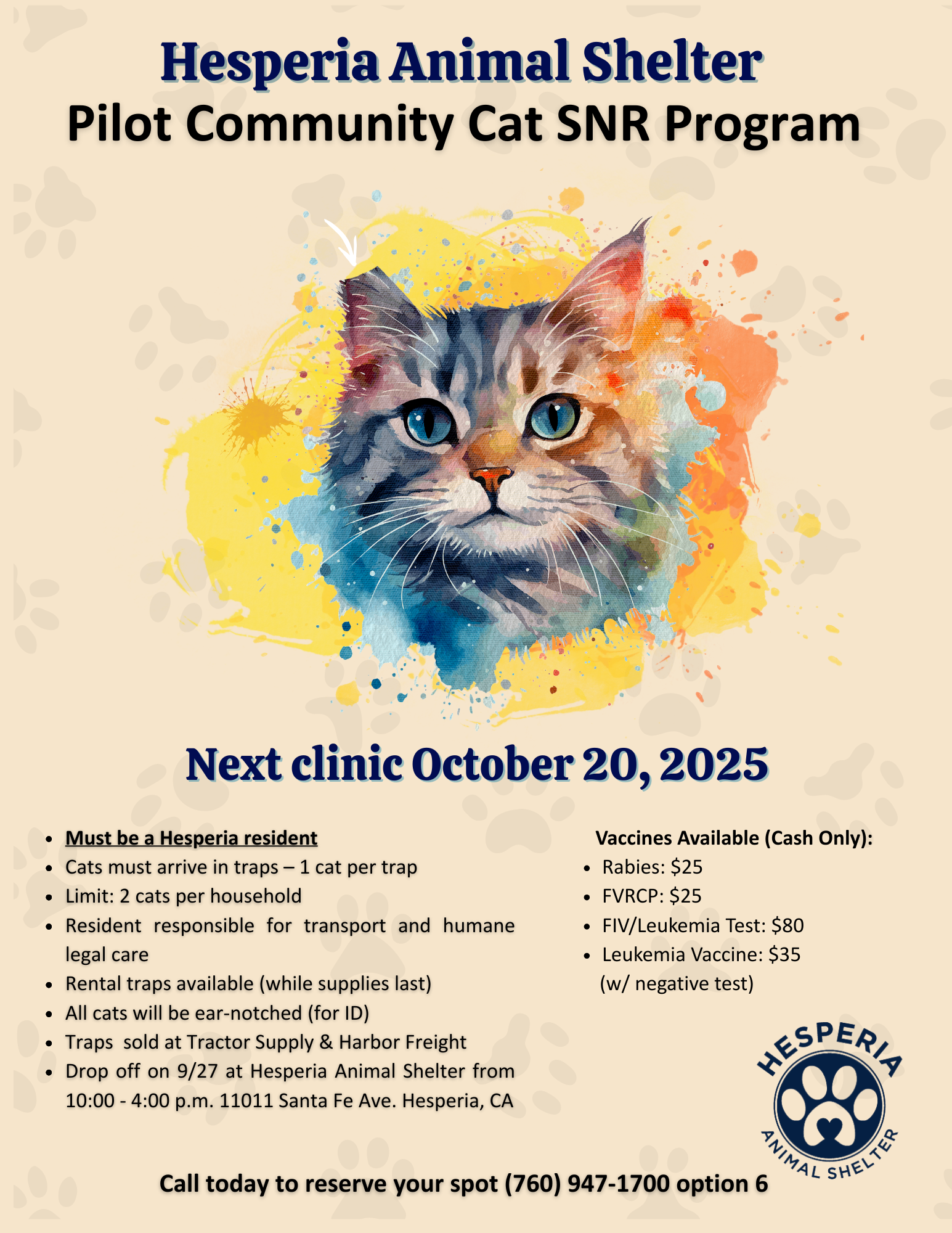 TNR October 20, 2025