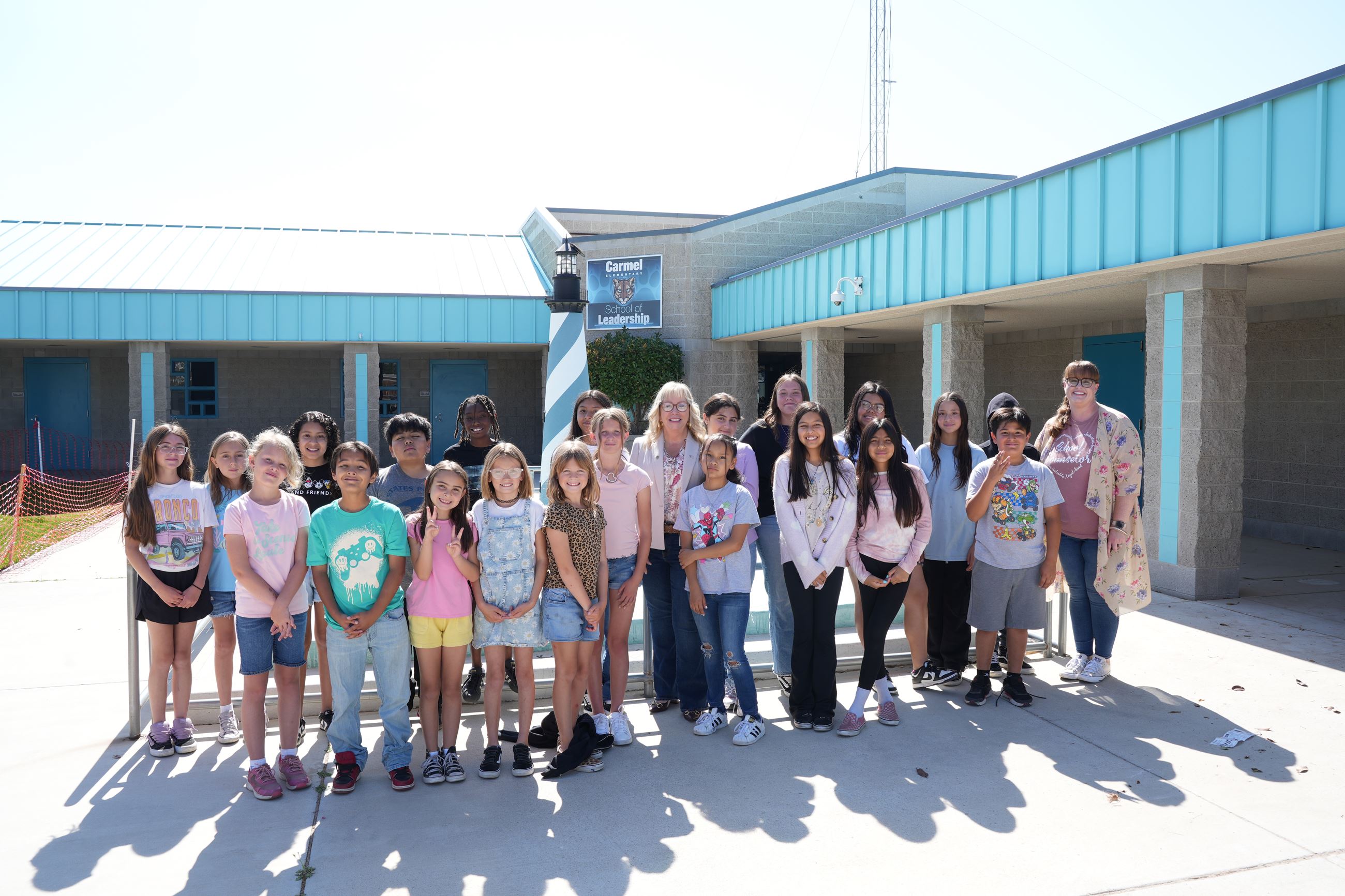 Carmel Elementary School Students